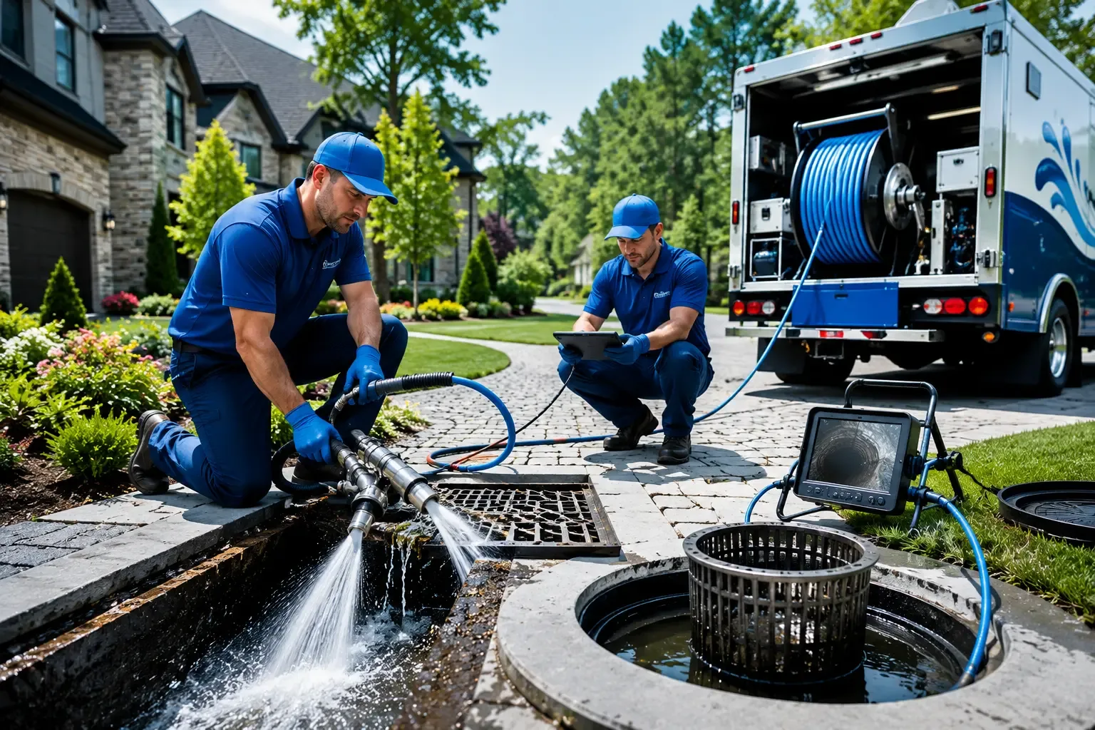 Local outdoor drain cleaning professionals in Letts, IA